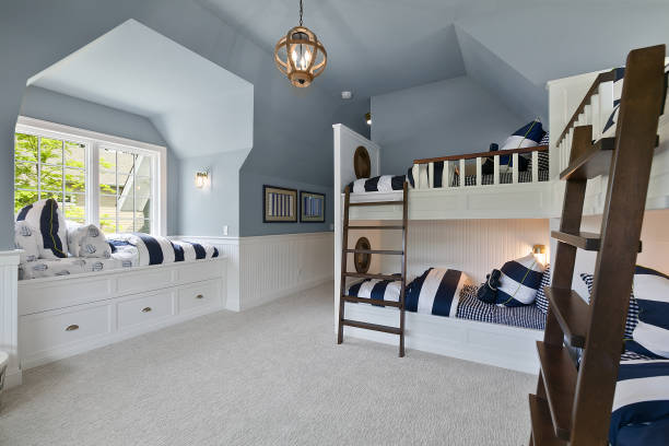 Lots of room for multiple children or cousins for sleepovers